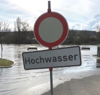 Hochwasser Symbolfoto